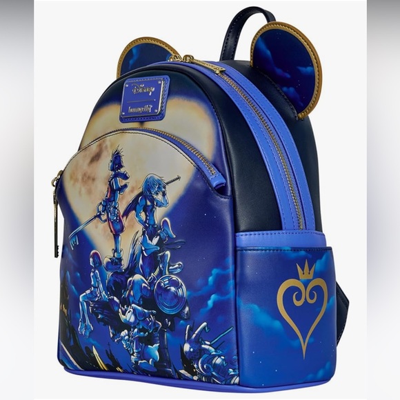 NWT Loungefly Disney Kingdom Hearts Mickey Mini-Backpack, Amazon Exclusive main image 4